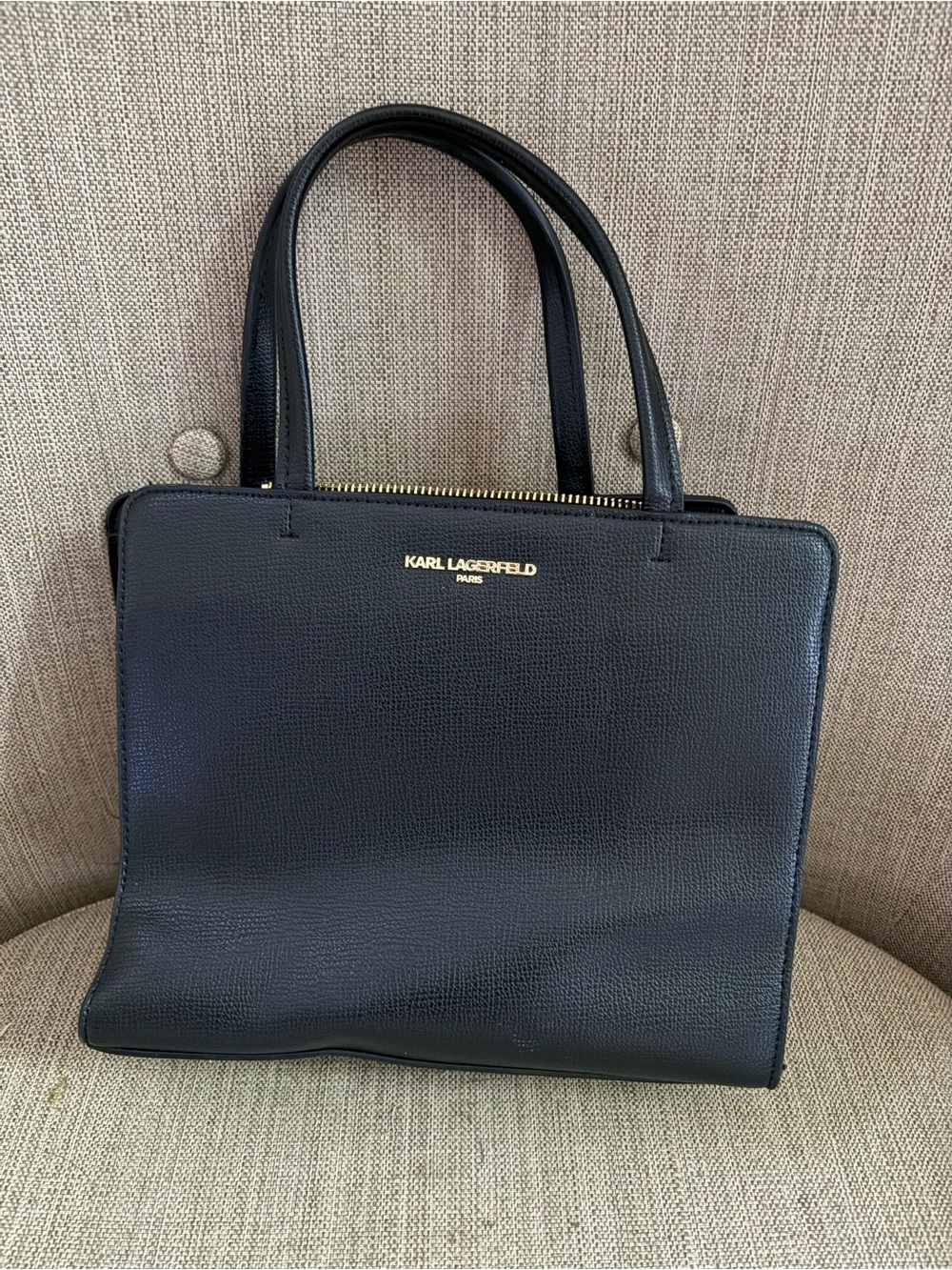 Karl Lagerfeld Maybelle Black Purse NO STRAP